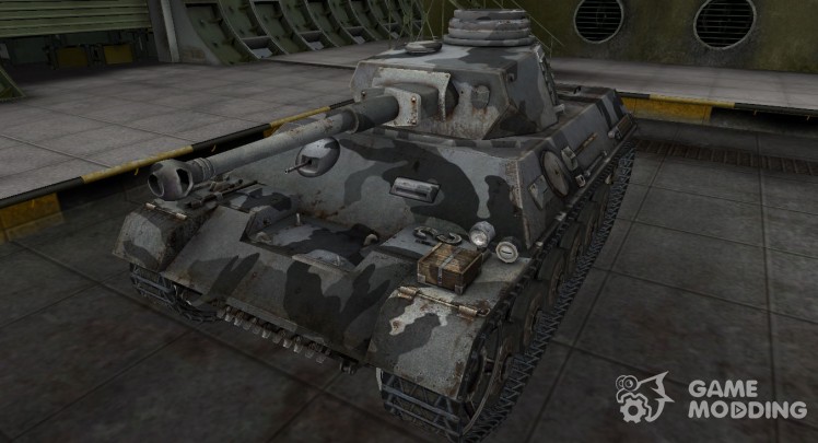 Шкурка для немецкого танка PzKpfw III/IV