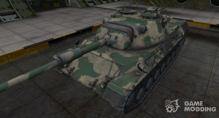 Skin for German tank Leopard 1