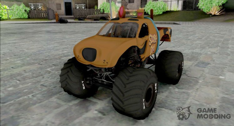 RC Scooby from Monster Jam Steel Titans