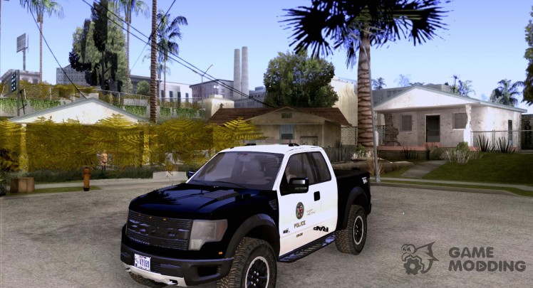 Ford Raptor policía