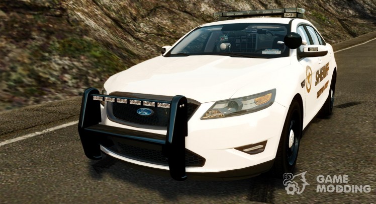 Ford Taurus 2010 CCSO Police [ELS]