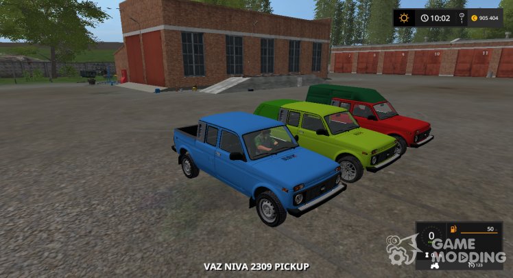 VAZ 2329 Niva Pickup version 1.1