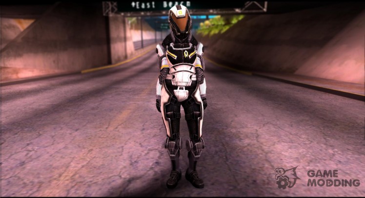 Cerberus Female Armor from Mass Effect 3