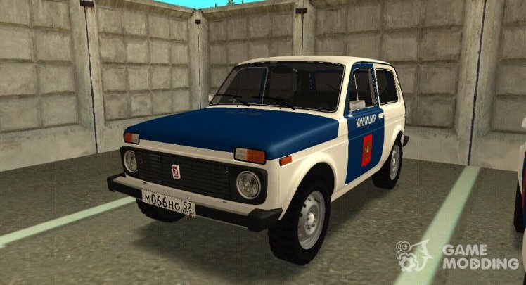 VAZ-21213 Policía de los 90