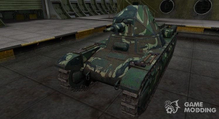 Skin with a camouflage for the AMX 38