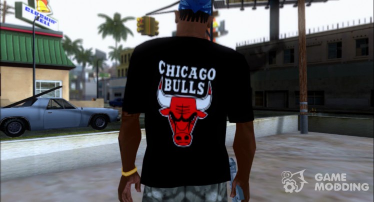 The Chicago Bulls T-shirt Black