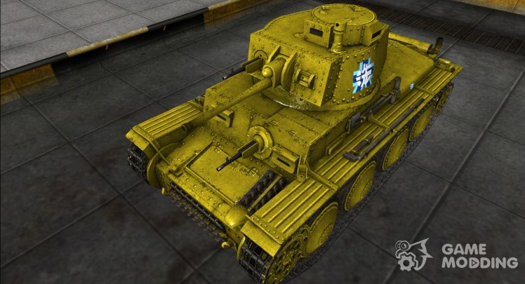 The skin for the Panzer 38 (t)