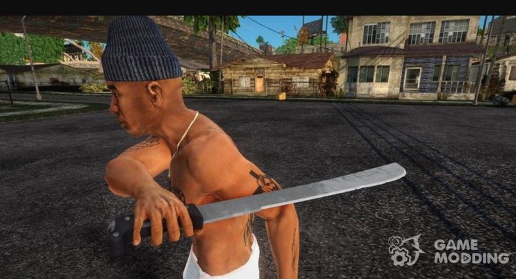 Machete from the game Pay Day 2