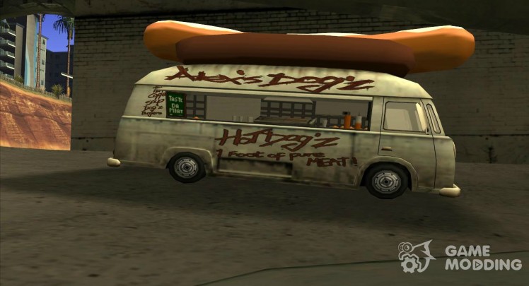 Hot-dog van