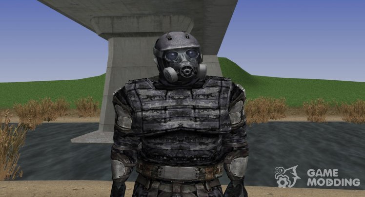 A member of the group alpha-dogs in the exoskeleton without servos of S. T. A. L. K. E. R.
