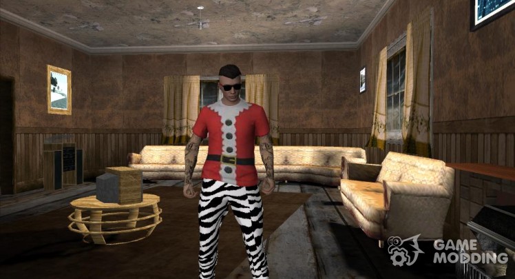 Skin GTA V Online HD in costume