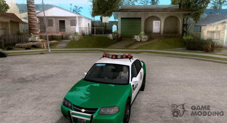 Policía de Chevrolet Impala 2003 helipuerto