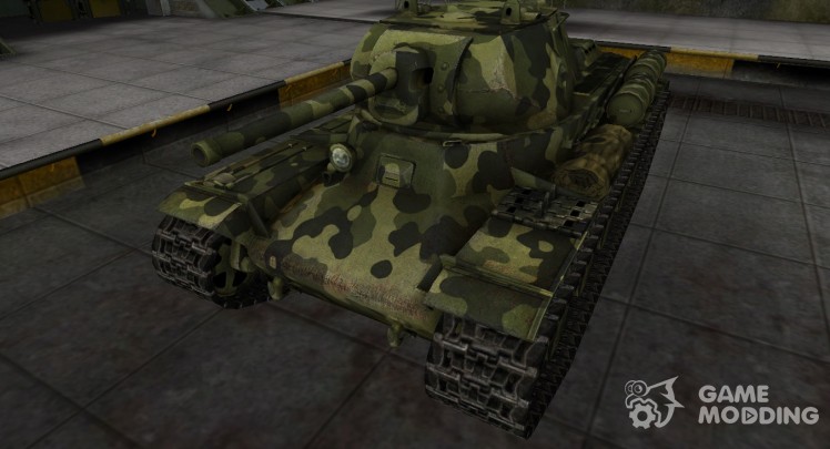 Skin for the kV-13 with camouflage