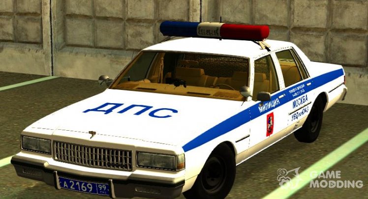 Chevrolet Caprice 1987 Moscow Police