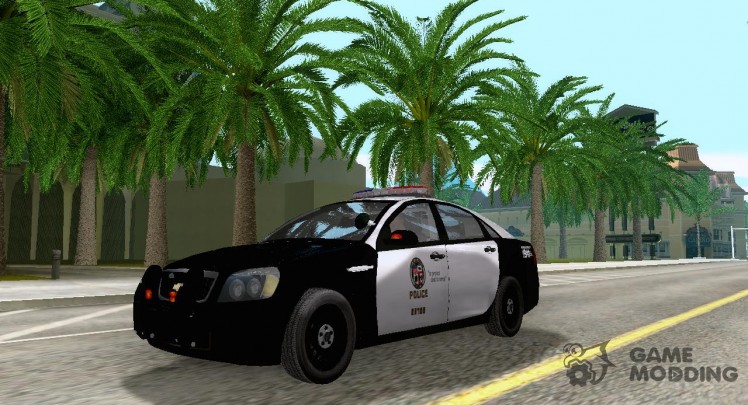 2011 Chevrolet Caprice Police