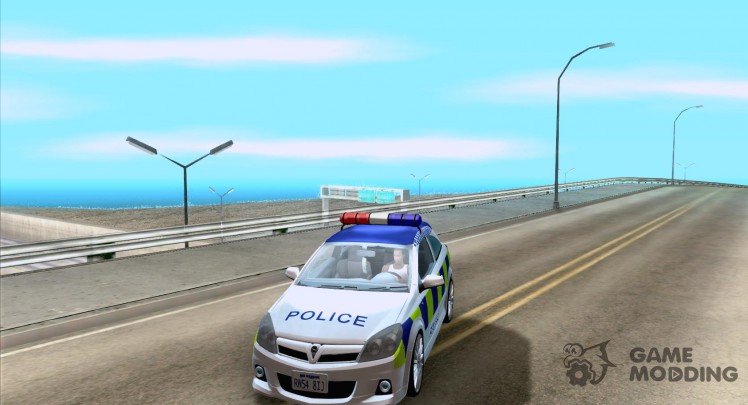 Opel Astra 2007 policía
