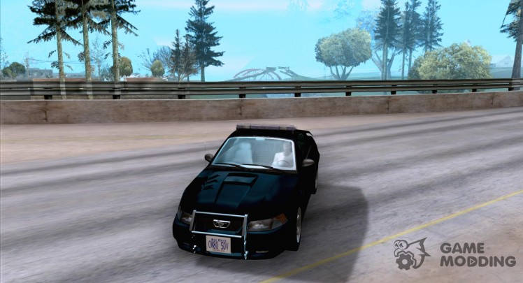 Ford Mustang GT policía