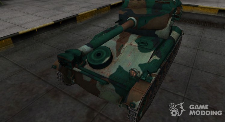 Francés azulado de skin para el AMX 12t