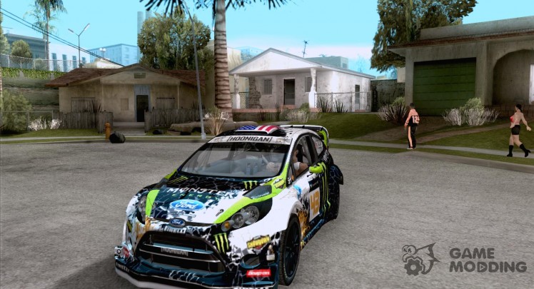 Ken Block Ford Fiesta 2012