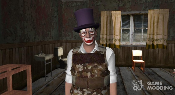 The guy in the clown makeup of GTA V Online