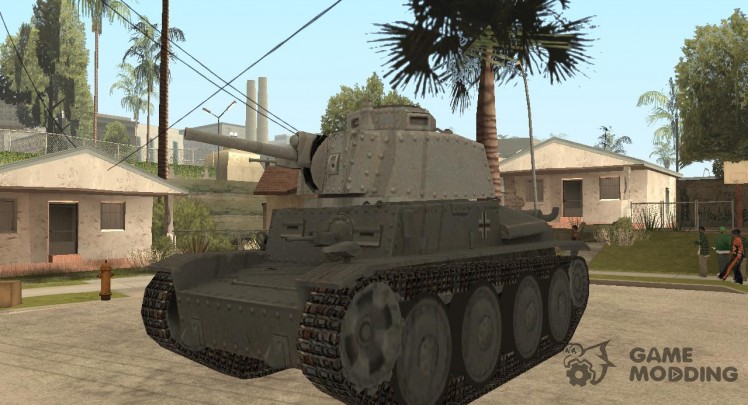Light tank-Pzkpfw 38 [t] for GTA: SA