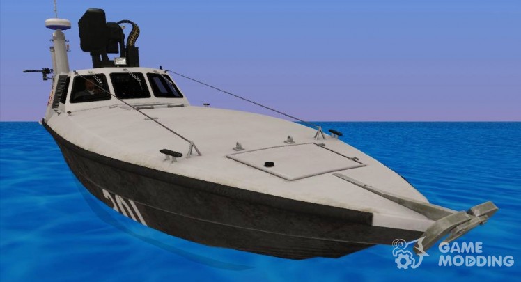 Barco Hydrofoam para GTA San Andreas