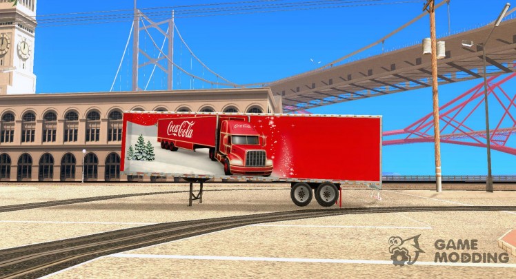 Trailer Of Coca Cola