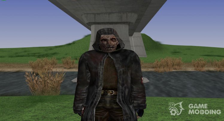 A member of the group Dark stalkers from S. T. A. L. K. E. R V. 24