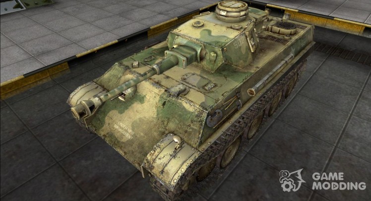 The skin for the Panzer V-IV