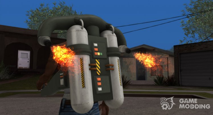 Jetpack Mammoth Thruster V2 GTA V for GTA San Andreas