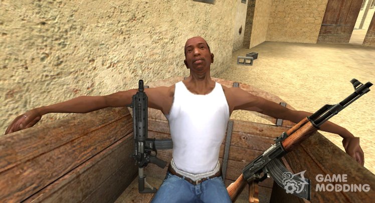 CJ de GTA San Andreas