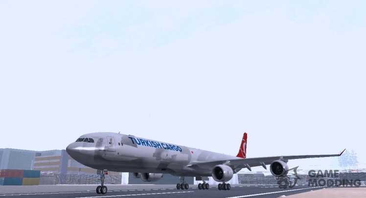 El Airbus A340-600F Turcos de carga de la línea de