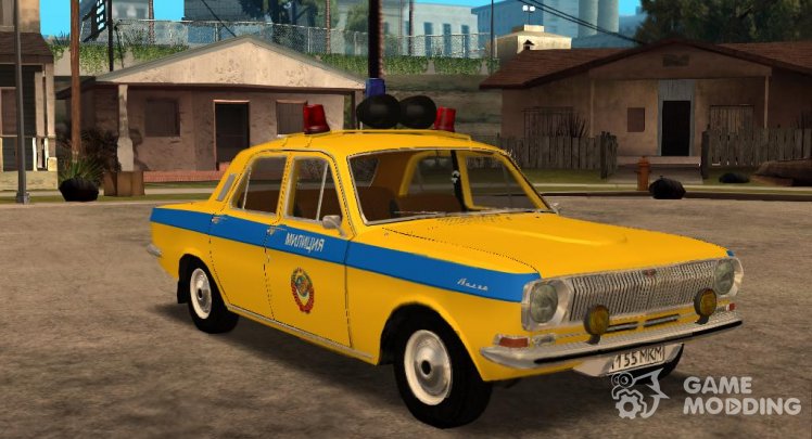 GAZ Volga 24-01 Police traffic police