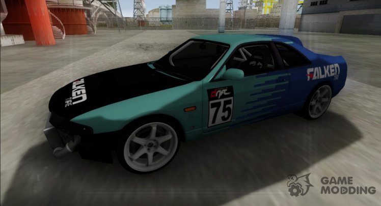 Nissan Skyline R33 Drift Falken