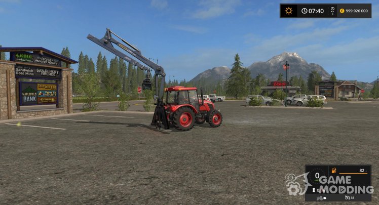 Manipulator for tractor