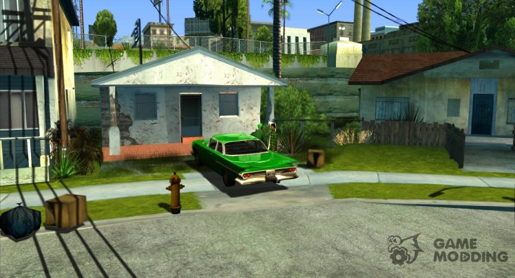 Coche en Grove Street