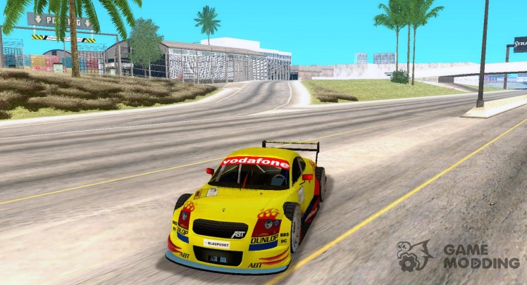 Audi TTR DTM racing car