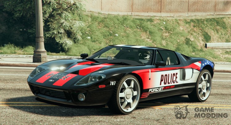 El Ford GT Police Car