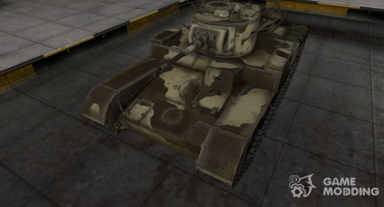 El desierto de skin para el T-46