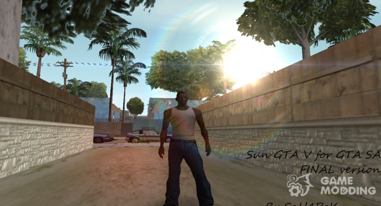 Солнце GTA V Final version