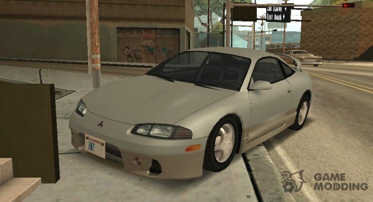 Mitsubishi Eclipse GSX 1999 - Improved (Low Poly)