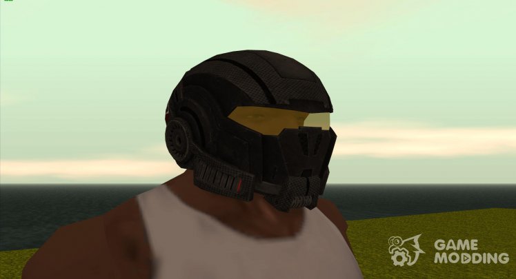 Закрытый шлем N7 с респиратором из Mass Effect