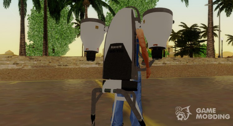 GTA San Andreas Unlimited Jetpack For Android Mod 