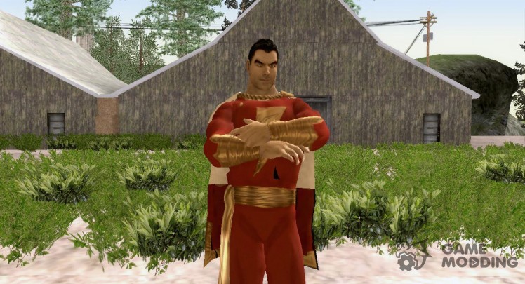 Shazam from Mortal Kombat vs DC Universe