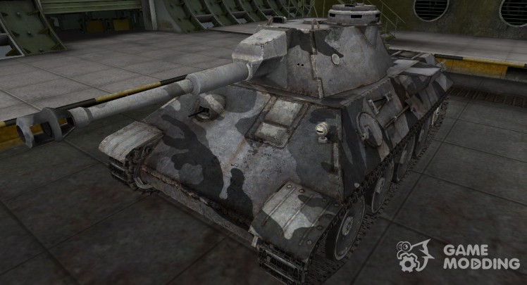 La piel para el alemán, el tanque VK 30.02 (D)