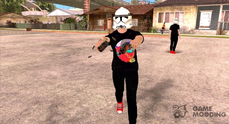 Skin HD GTA V Online en la máscara de Star wars