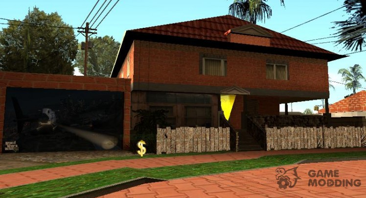 Nuevas texturas de las casas en grove Street