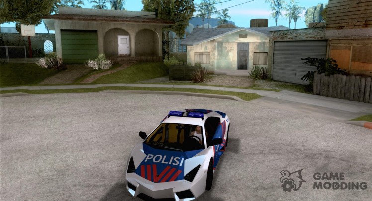 Lamborghini Reventon policía