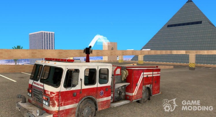 Пожарная машина из COD MW 2