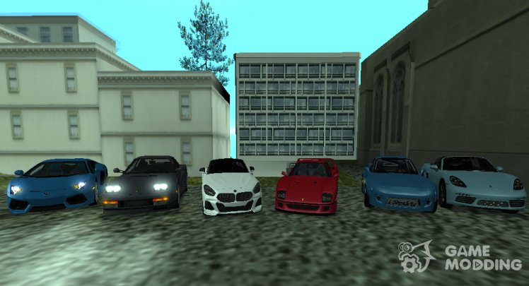 GTA : SA/Graphic mod and super car in android/By@V£ 